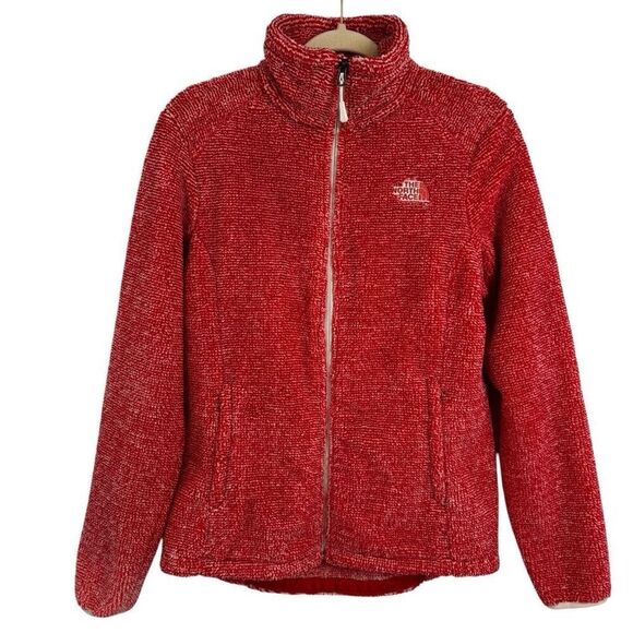 The North Face Osito 2 Jacket White/Spiced Coral Women’s Size Medium - Picture 1 of 13